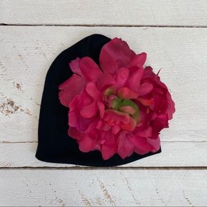 Jamie Rae Flower Baby Hat 0-6 months